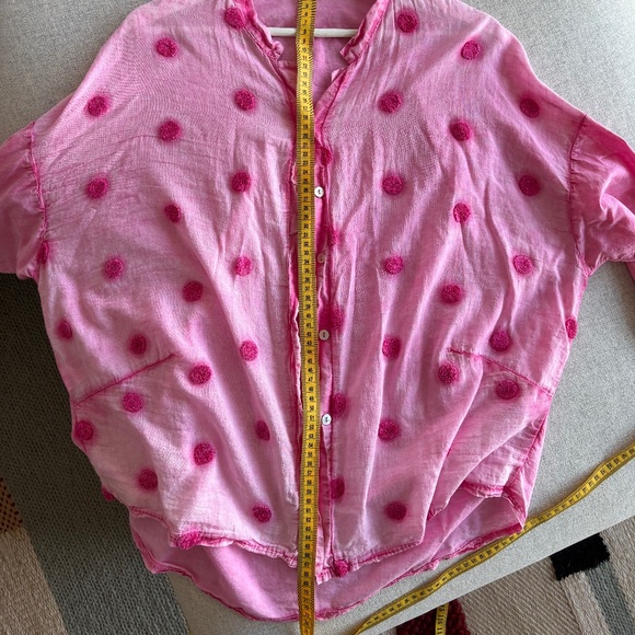 Pink Shirt with pompons - Picture 9 of 10